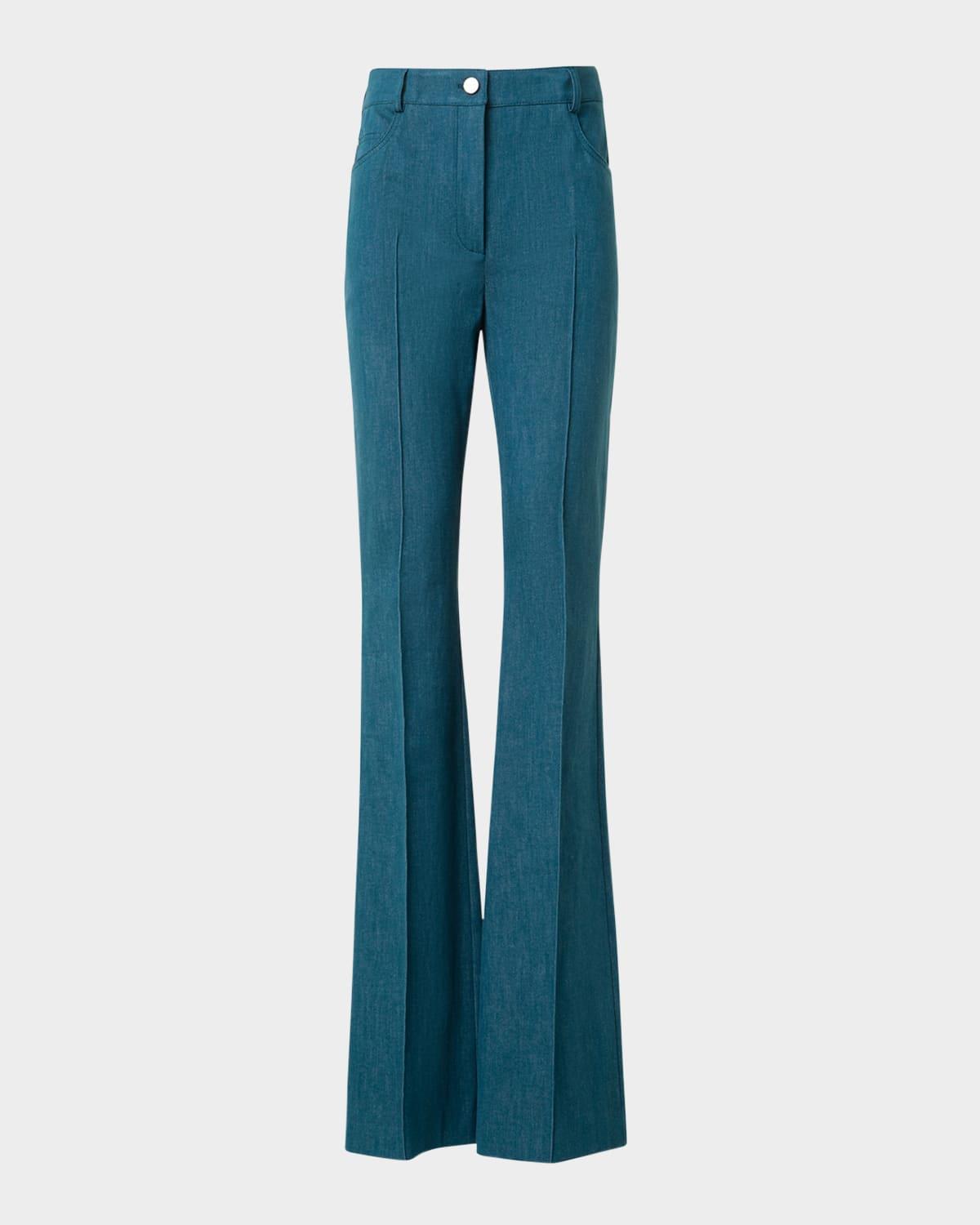 farid stretch bootcut jeans