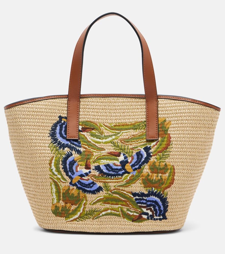 farm rio basket small leather