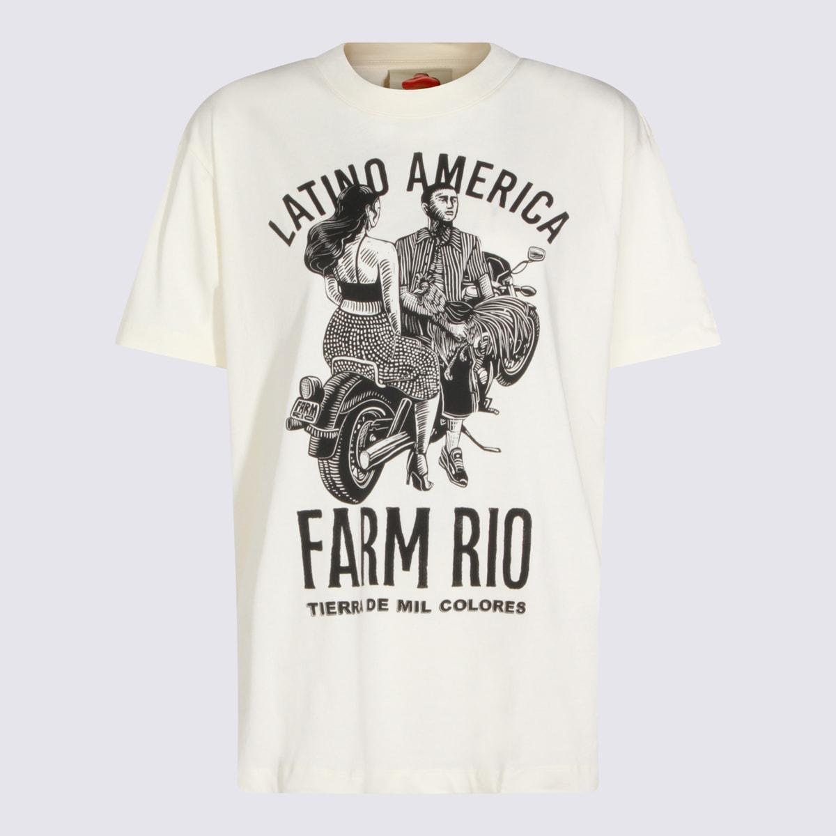 farm rio beige t-shirt