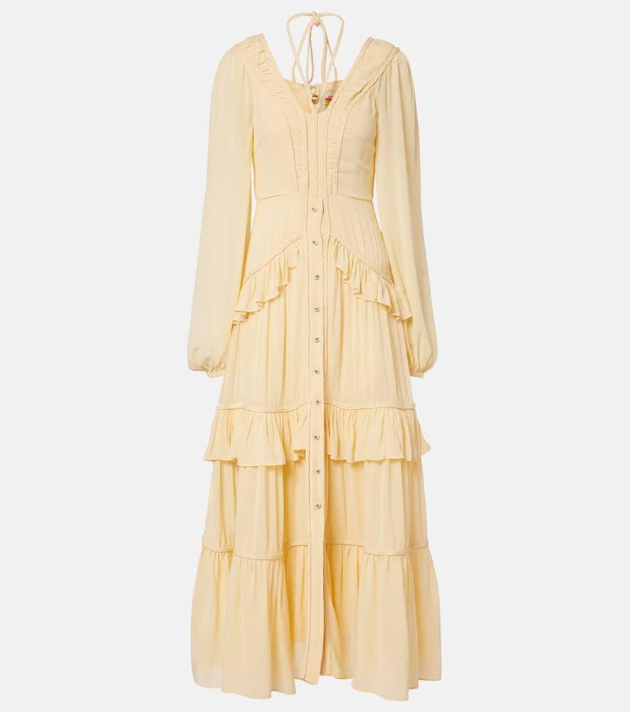 farm rio braided maxi dress