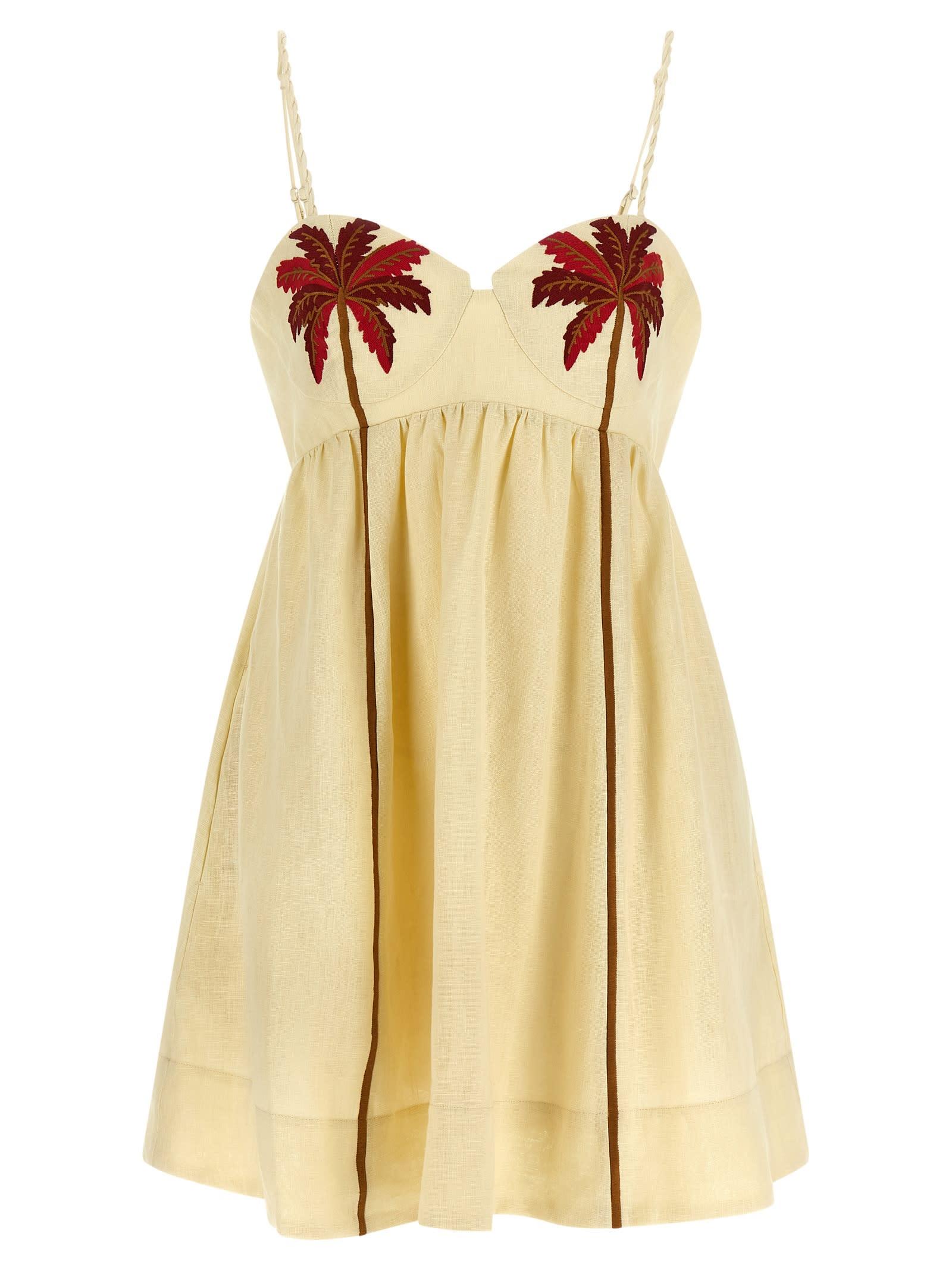 farm rio coconut tree dress