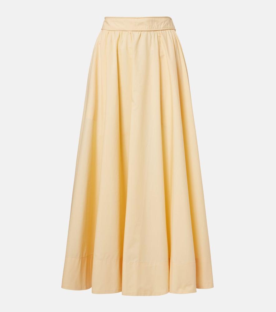 farm rio cotton midi skirt