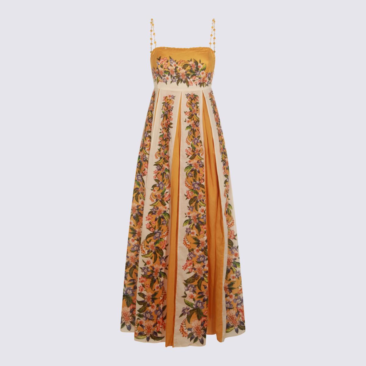 farm rio dresses hilo stripes sand _vi pa pl - women
