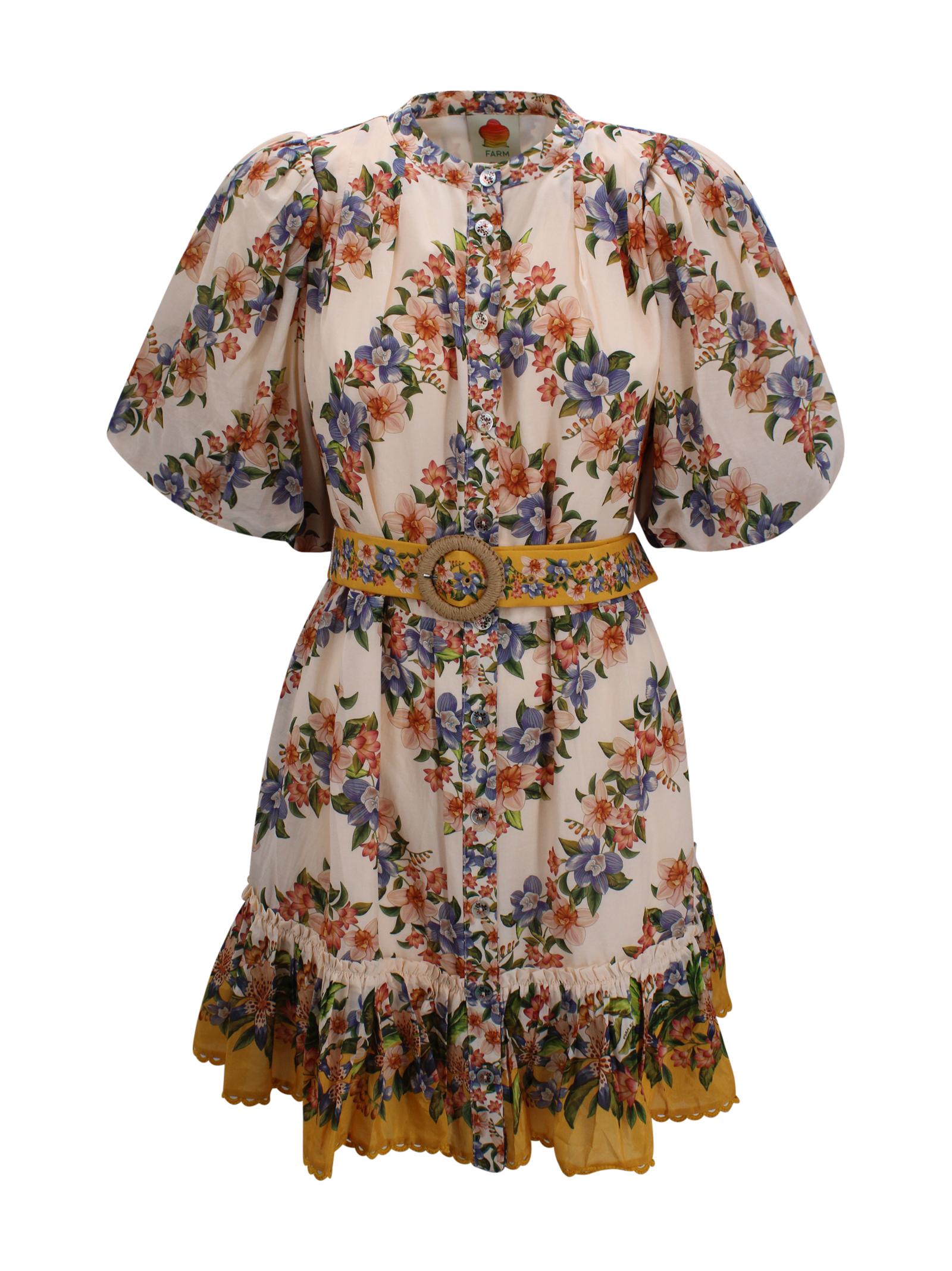 farm rio dresses sand - women