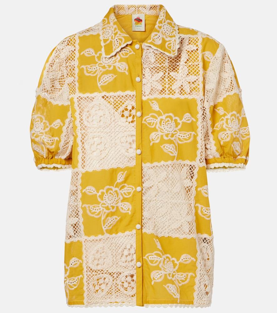 farm rio embroidered lace