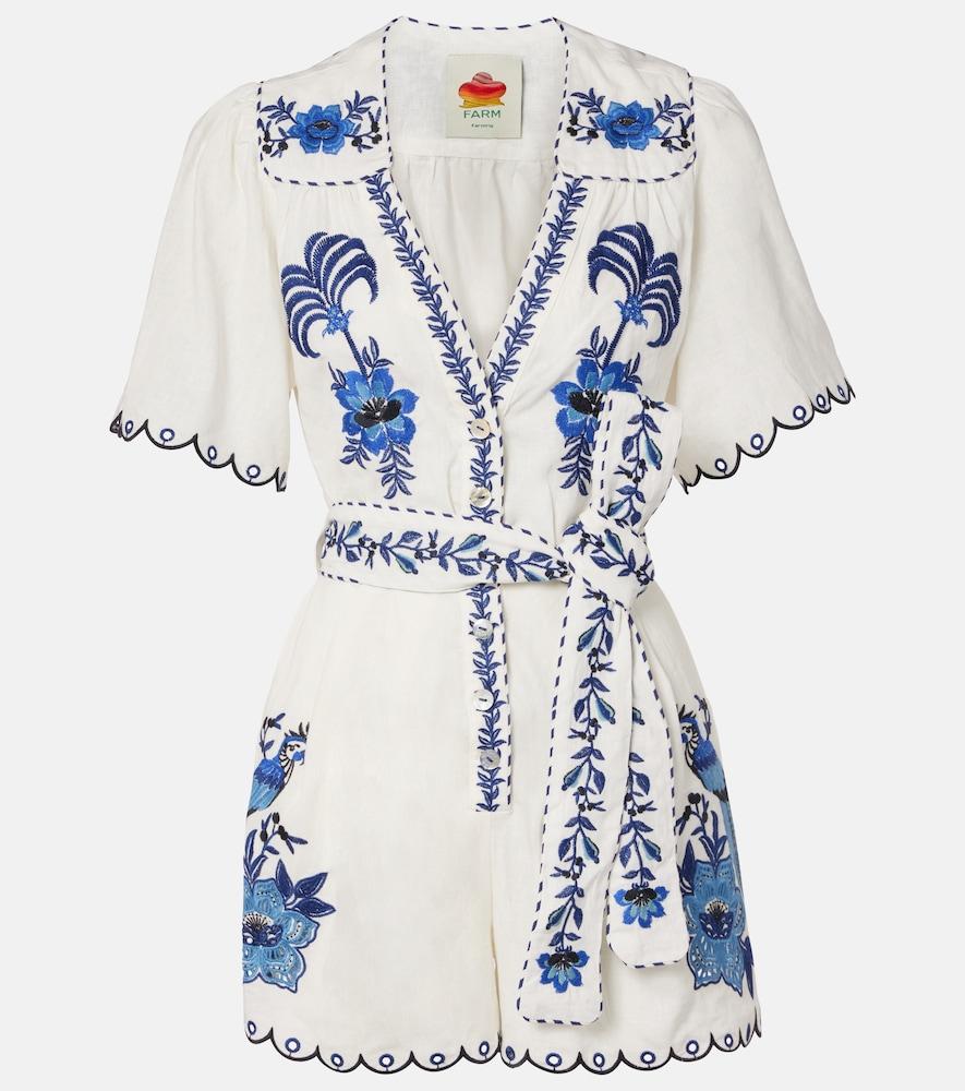 farm rio embroidered linen