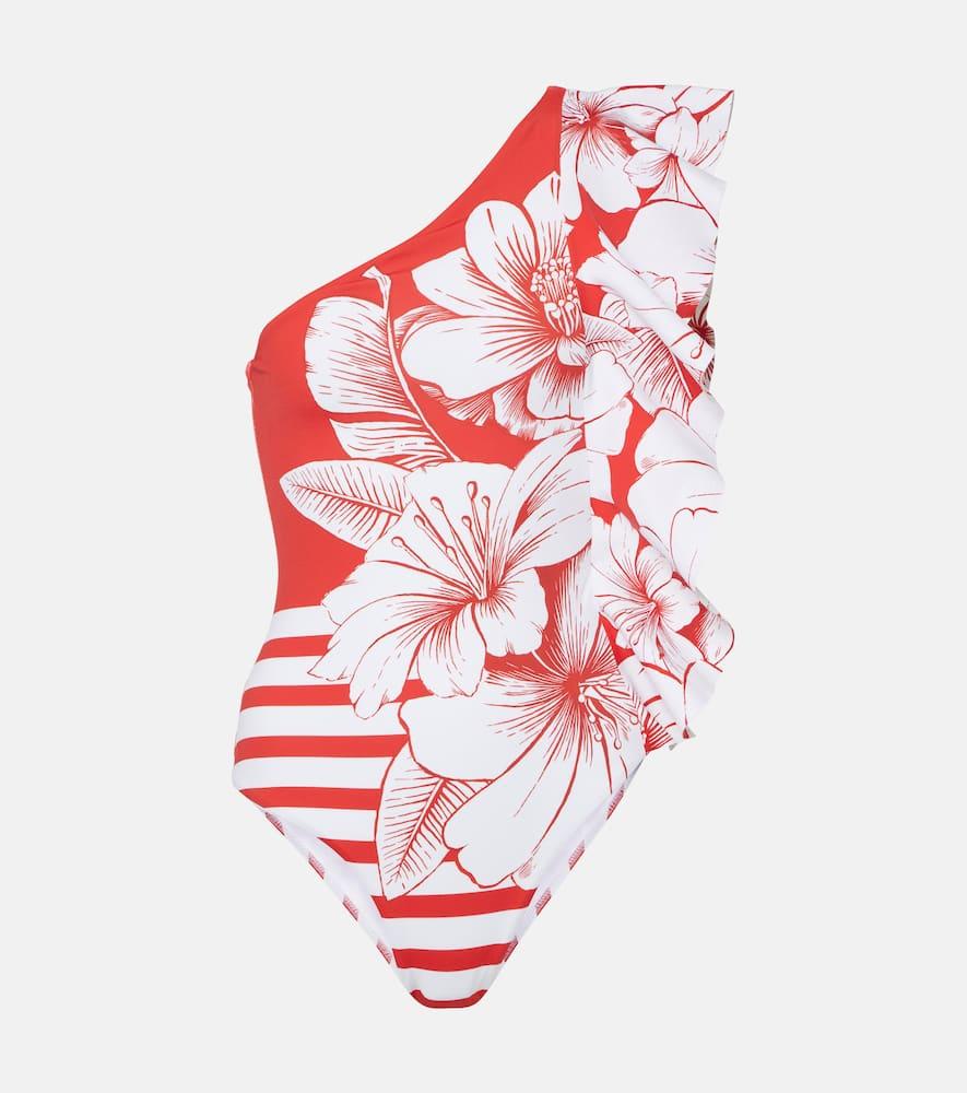 farm rio floral chains swimsuit