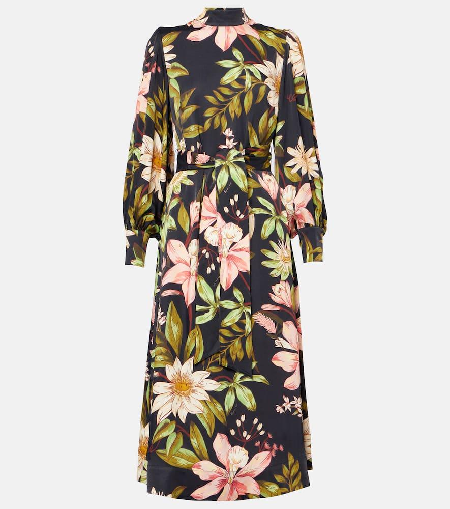 farm rio floral midi dress