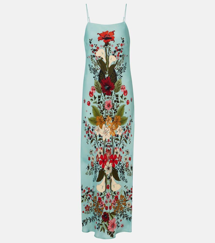 farm rio floral slip dress