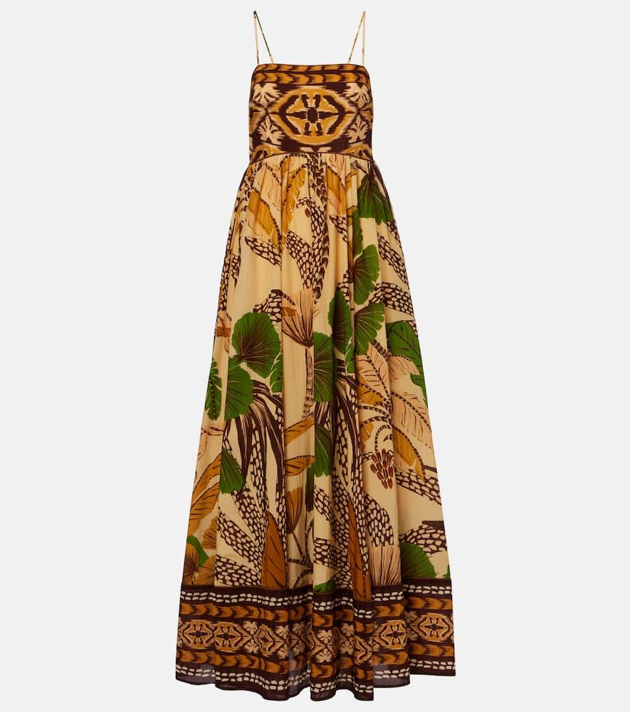 farm rio folliage sketch cotton