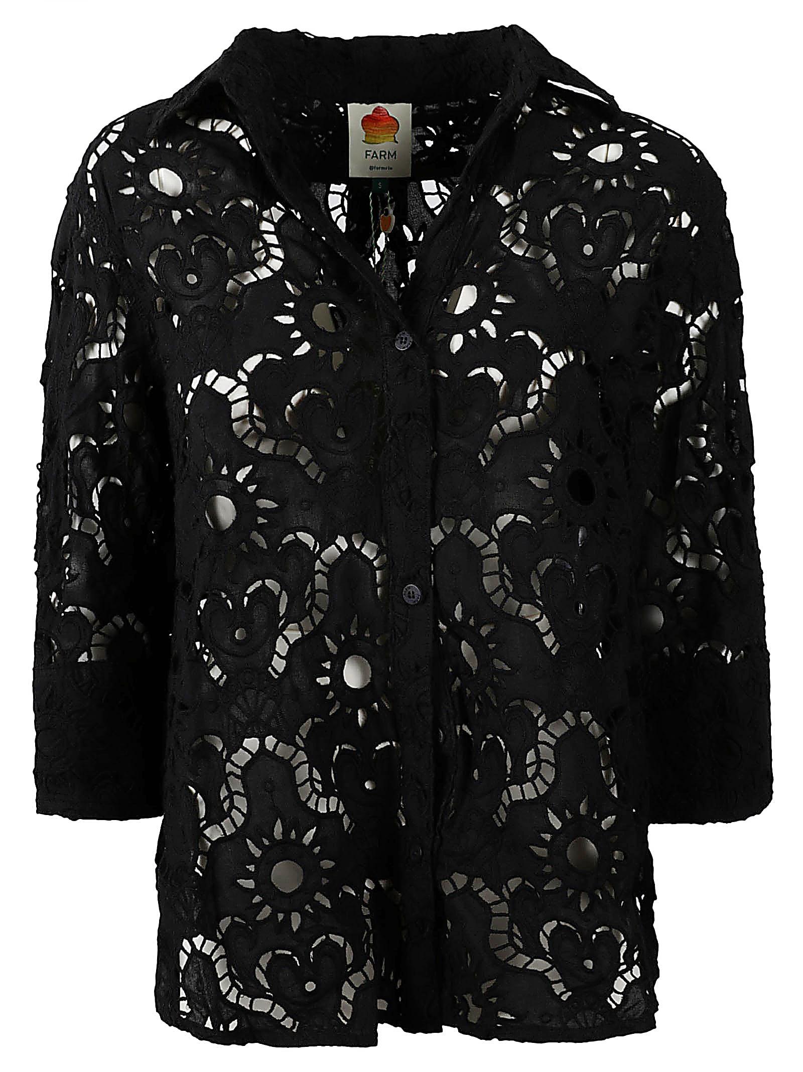 farm rio laced shirt