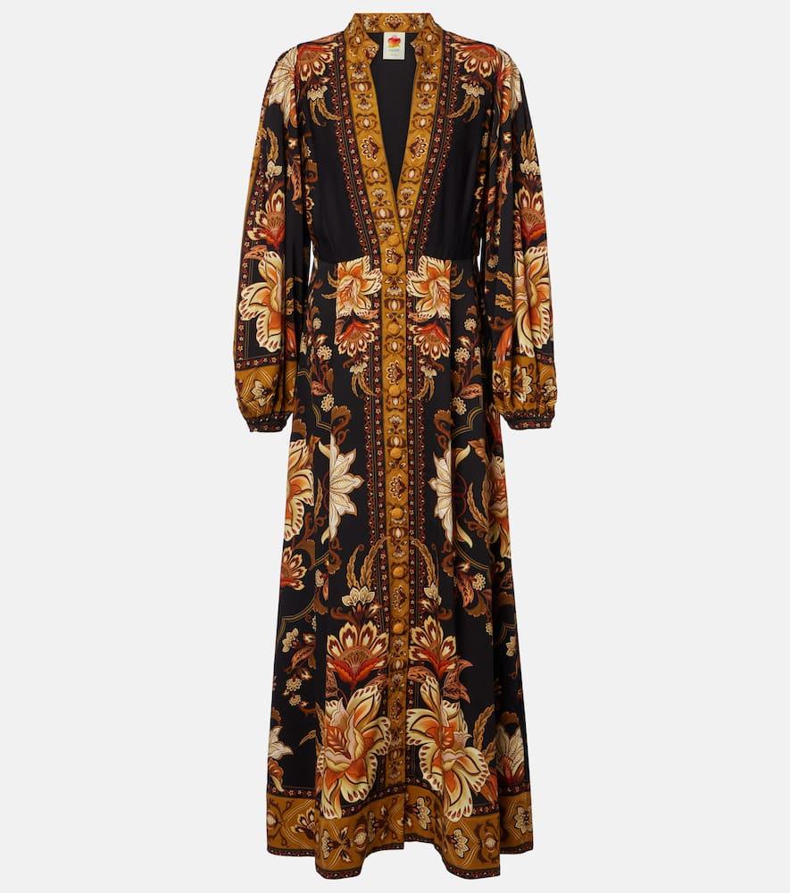 farm rio majestic garden maxi dress