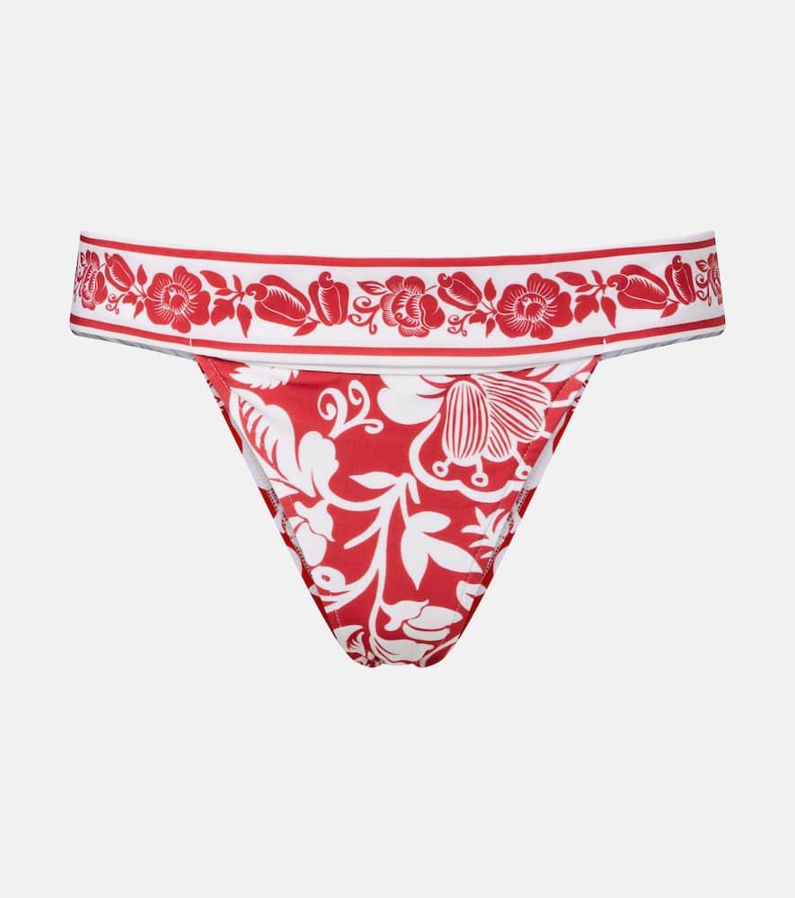 farm rio printed bikini bottoms