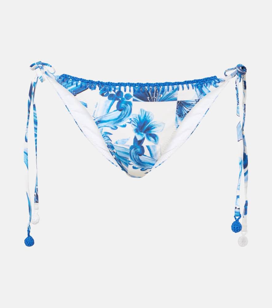 farm rio printed bikini bottoms