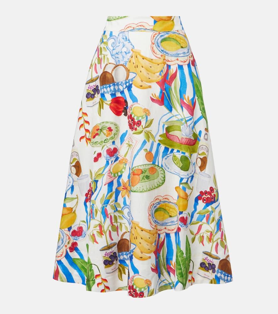 farm rio printed linen