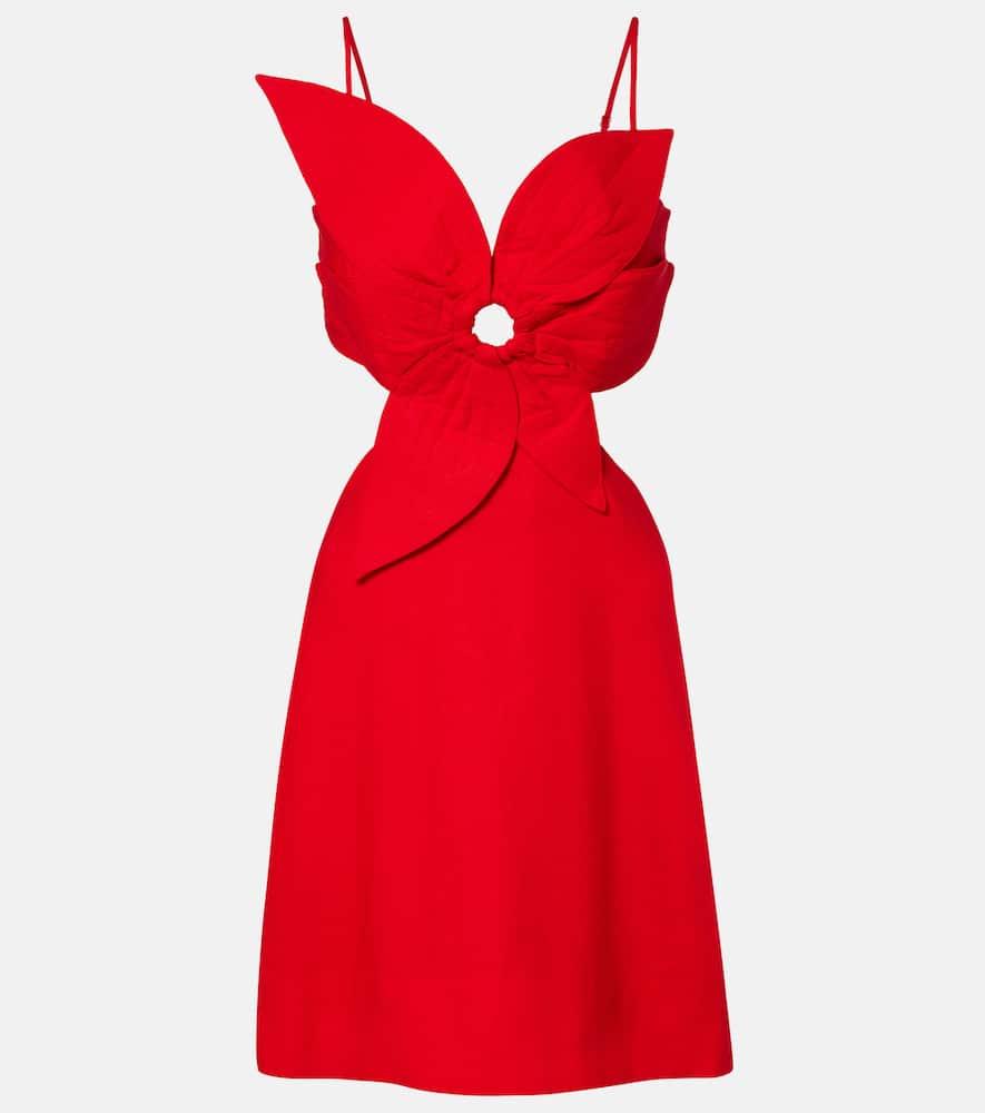 farm rio red flower linen