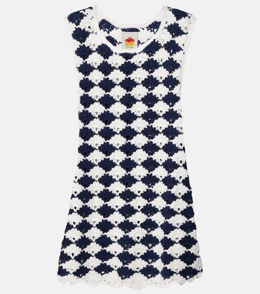 farm rio scalloped crochet top