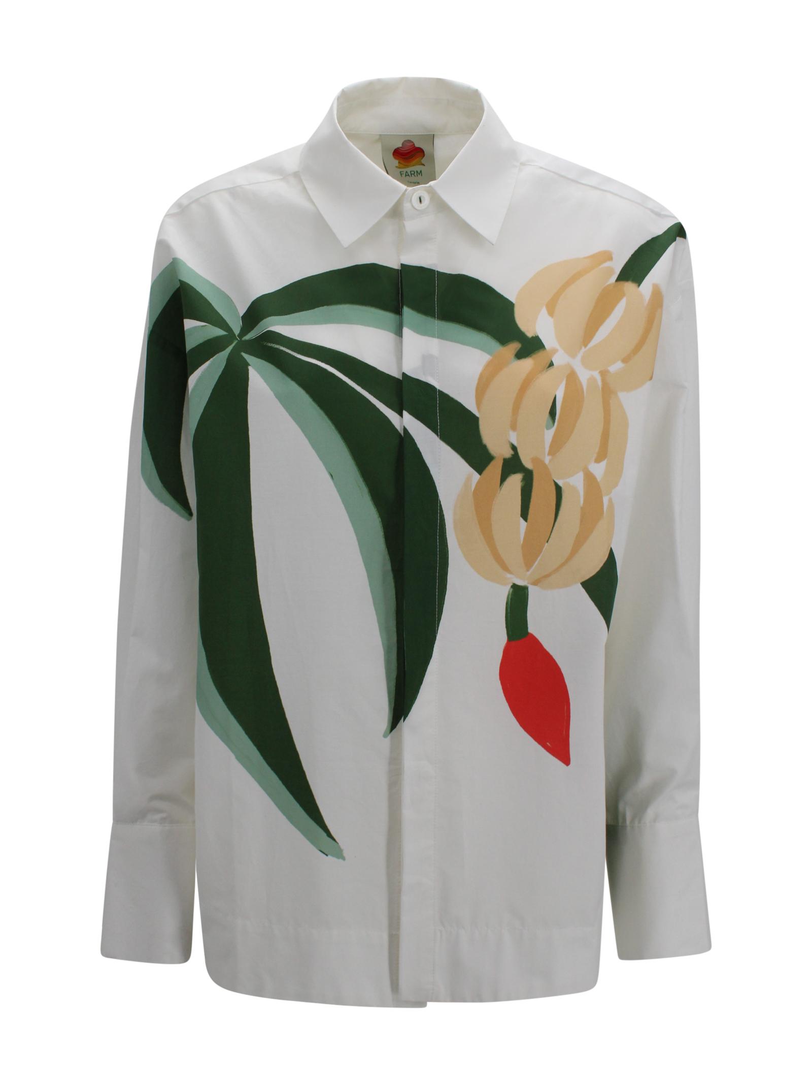 farm rio shirts bianco - women