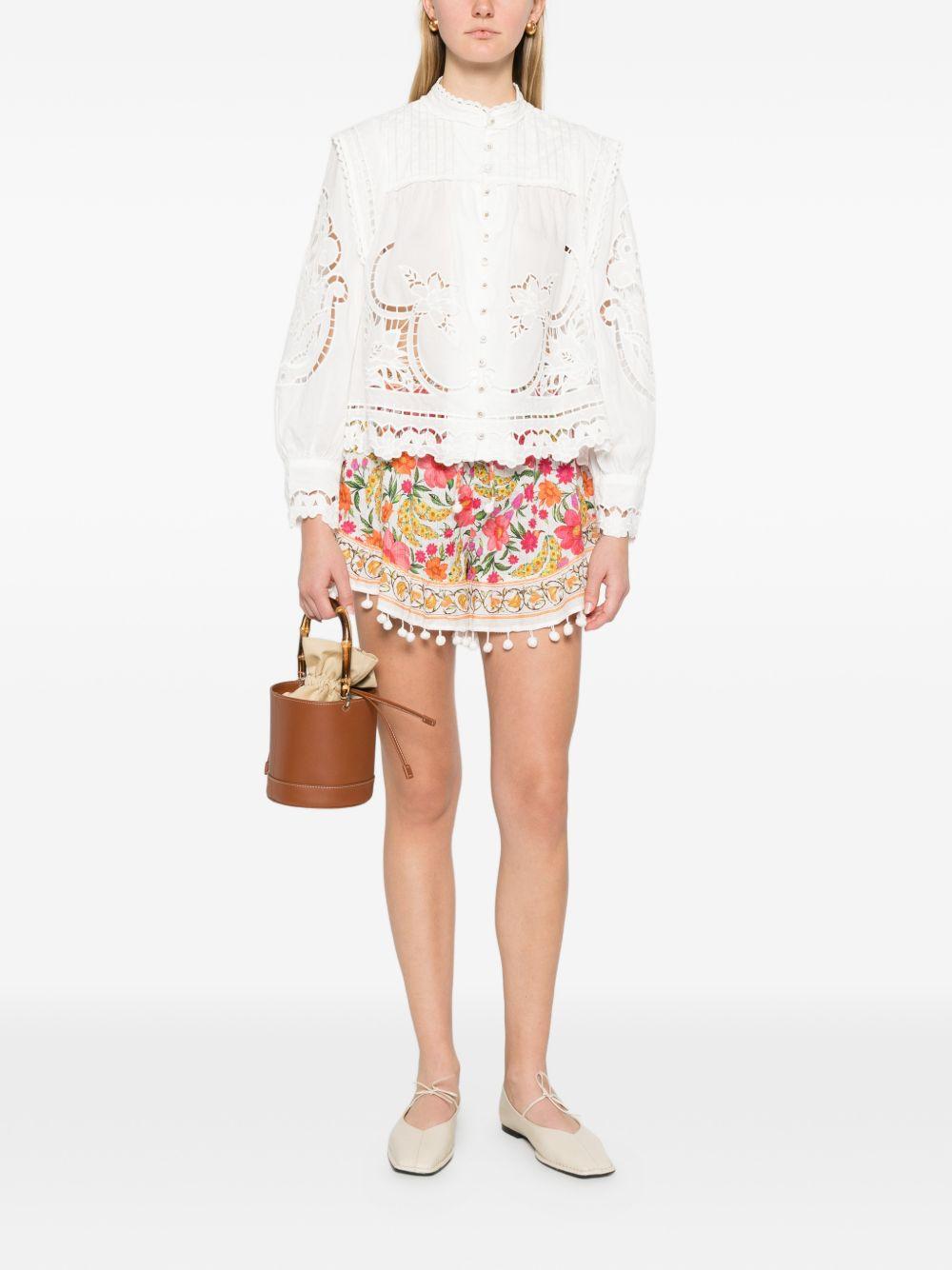 farm rio shirts white - women