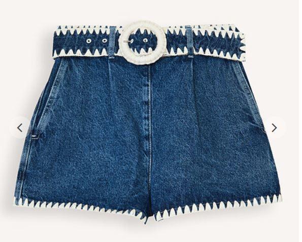 farm rio shorts denim - women