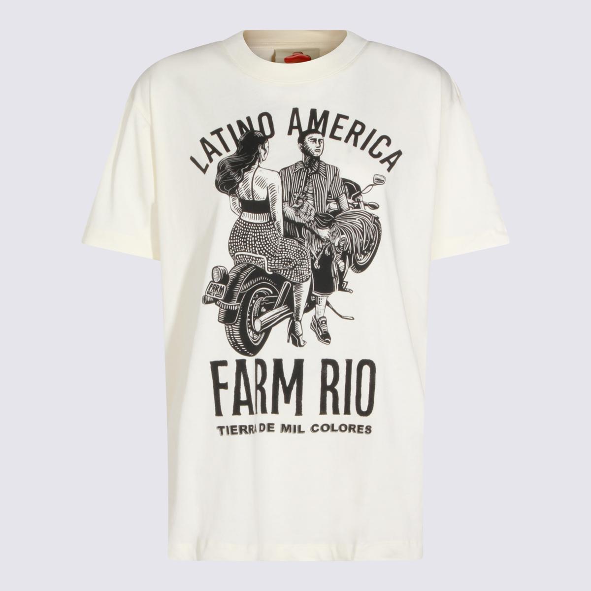 farm rio t-shirts and polos beige _li vi - women