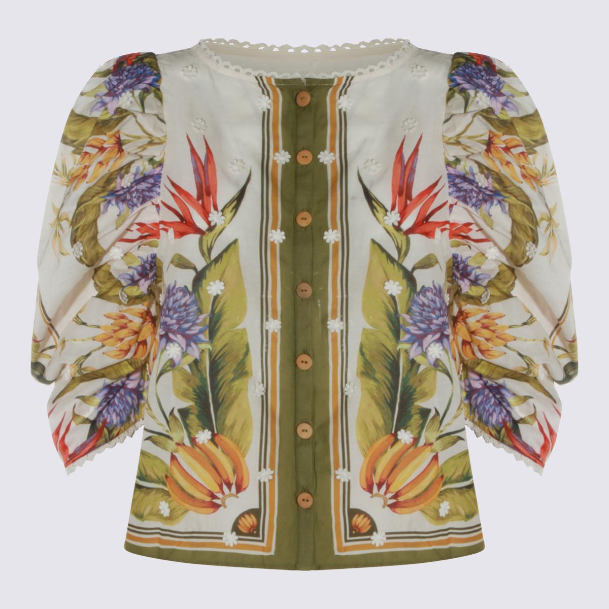 farm rio top tropical scarf sand _li vi - women
