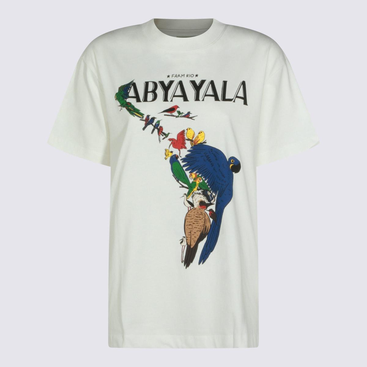farm rio white t-shirt