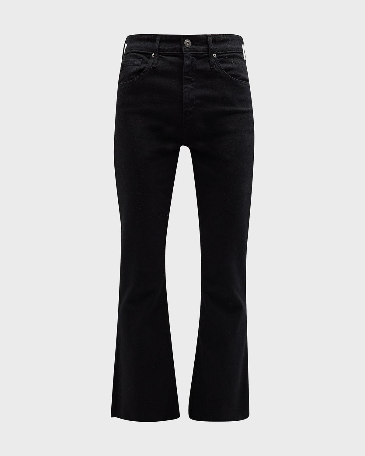 farrah cropped bootcut jeans