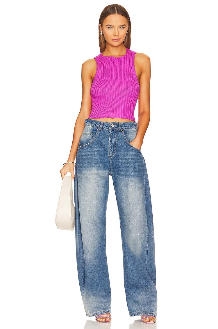 fashioned rib tie back