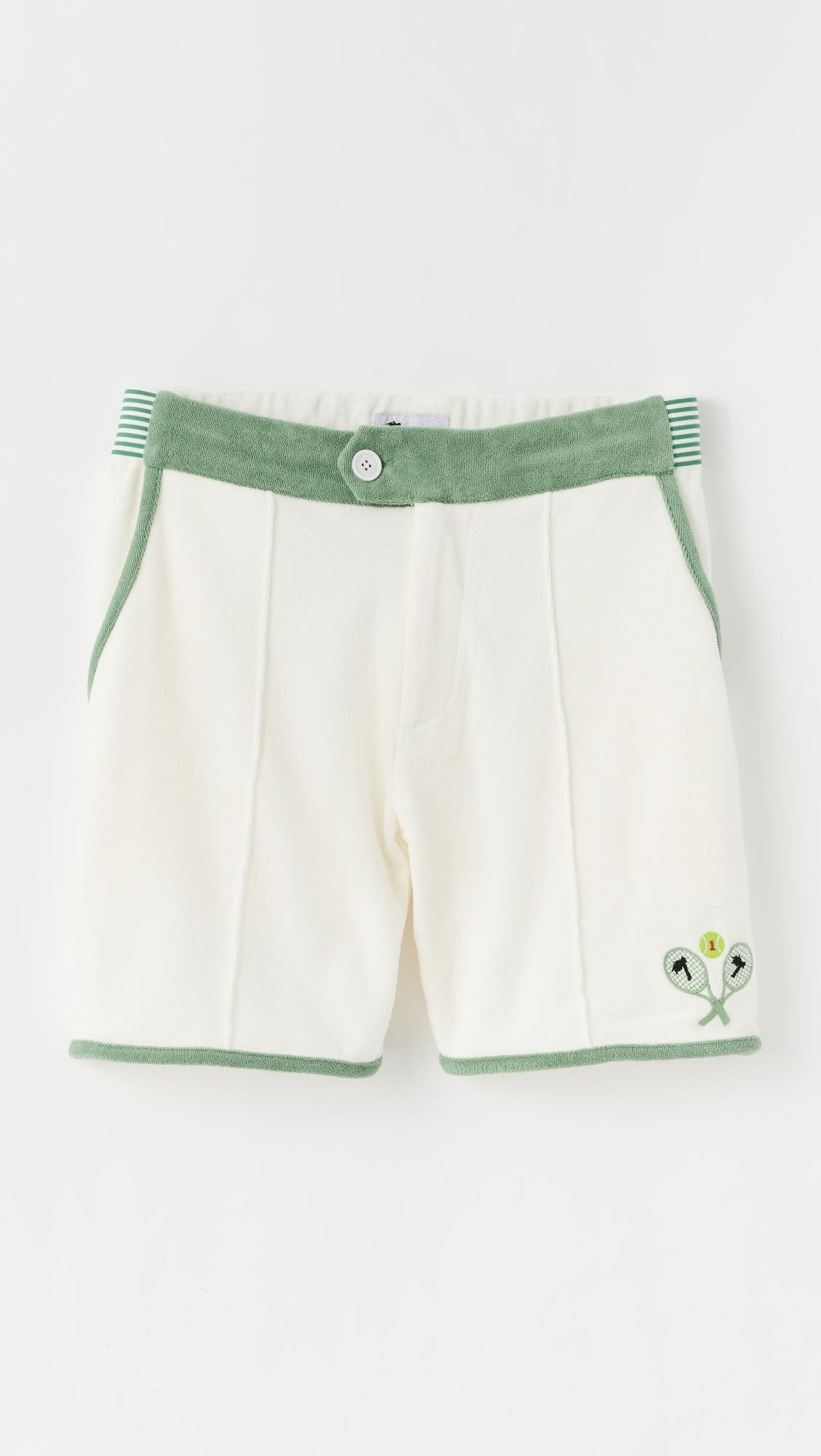fault one' tennis cabana shorts 6.75"