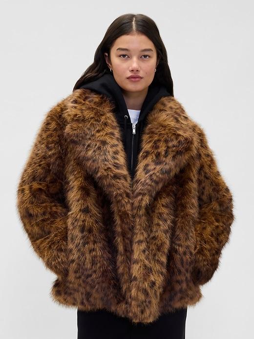 faux fur coat