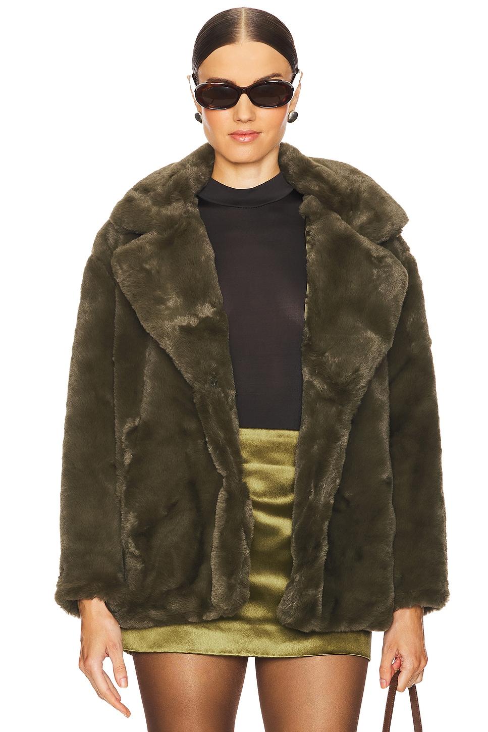 faux fur coat
