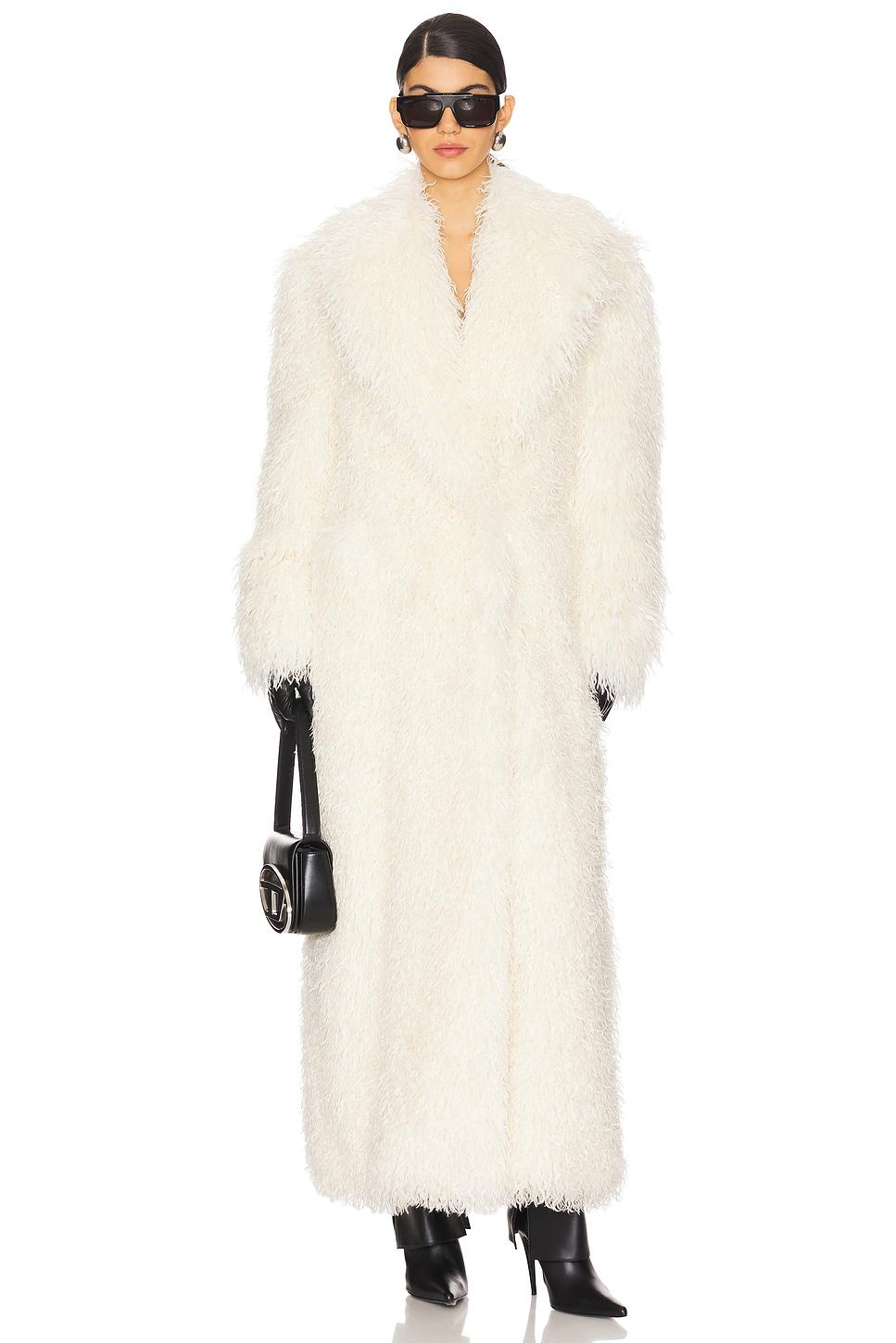 faux fur coat