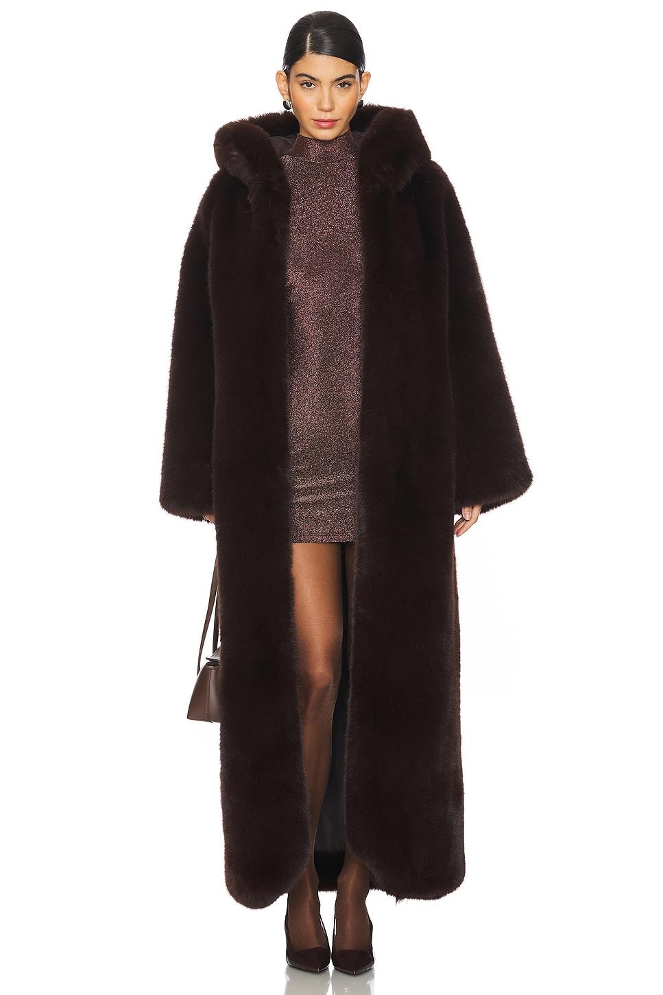 faux fur coat