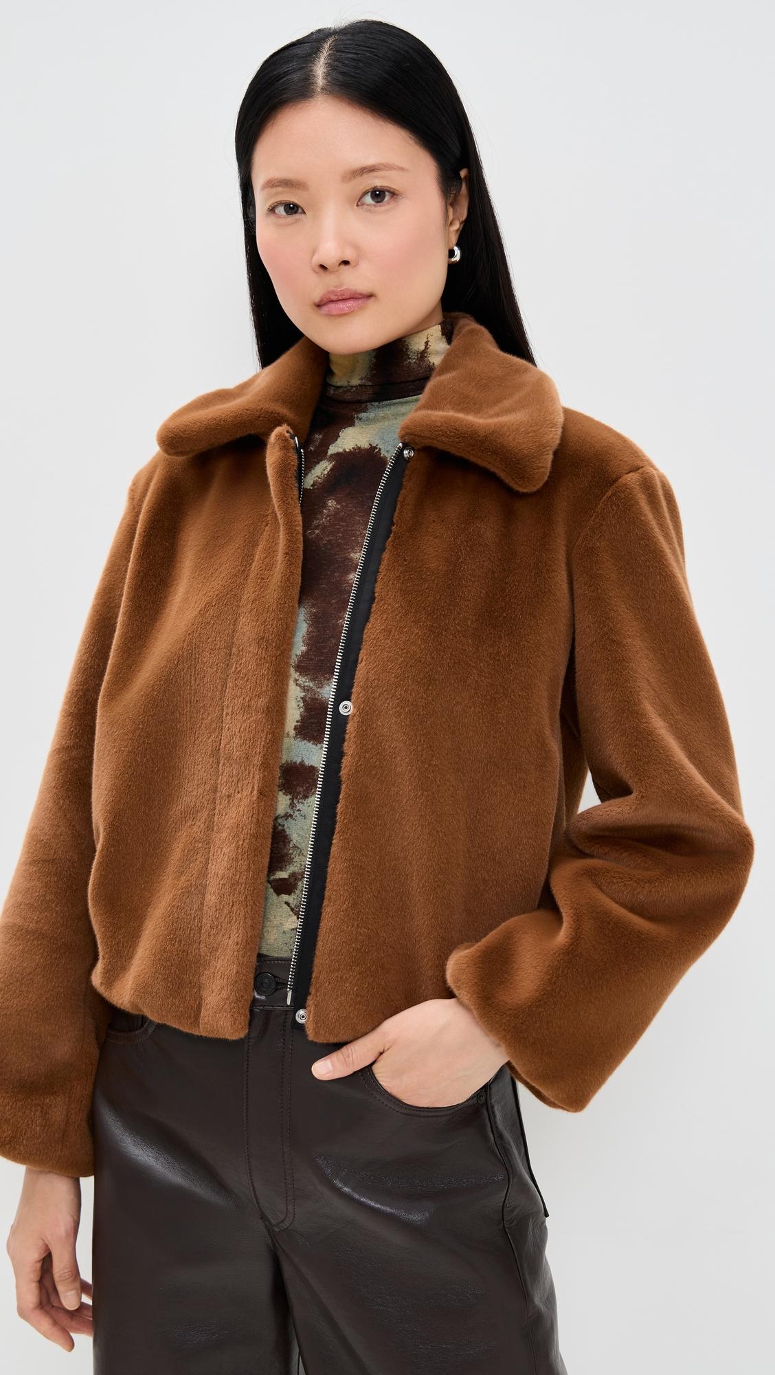 faux fur coat