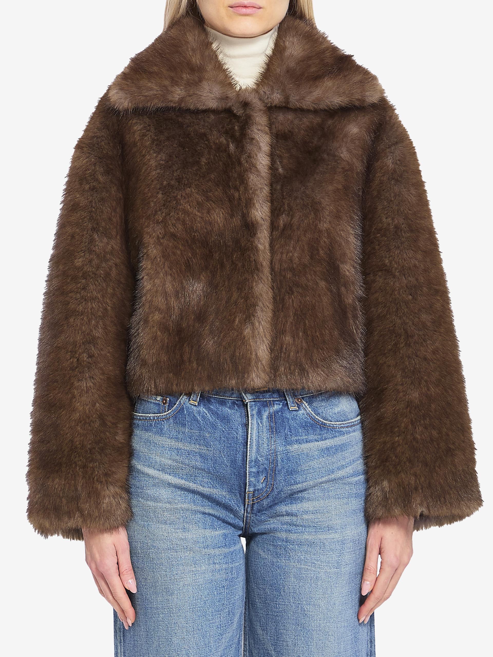 faux fur jacket
