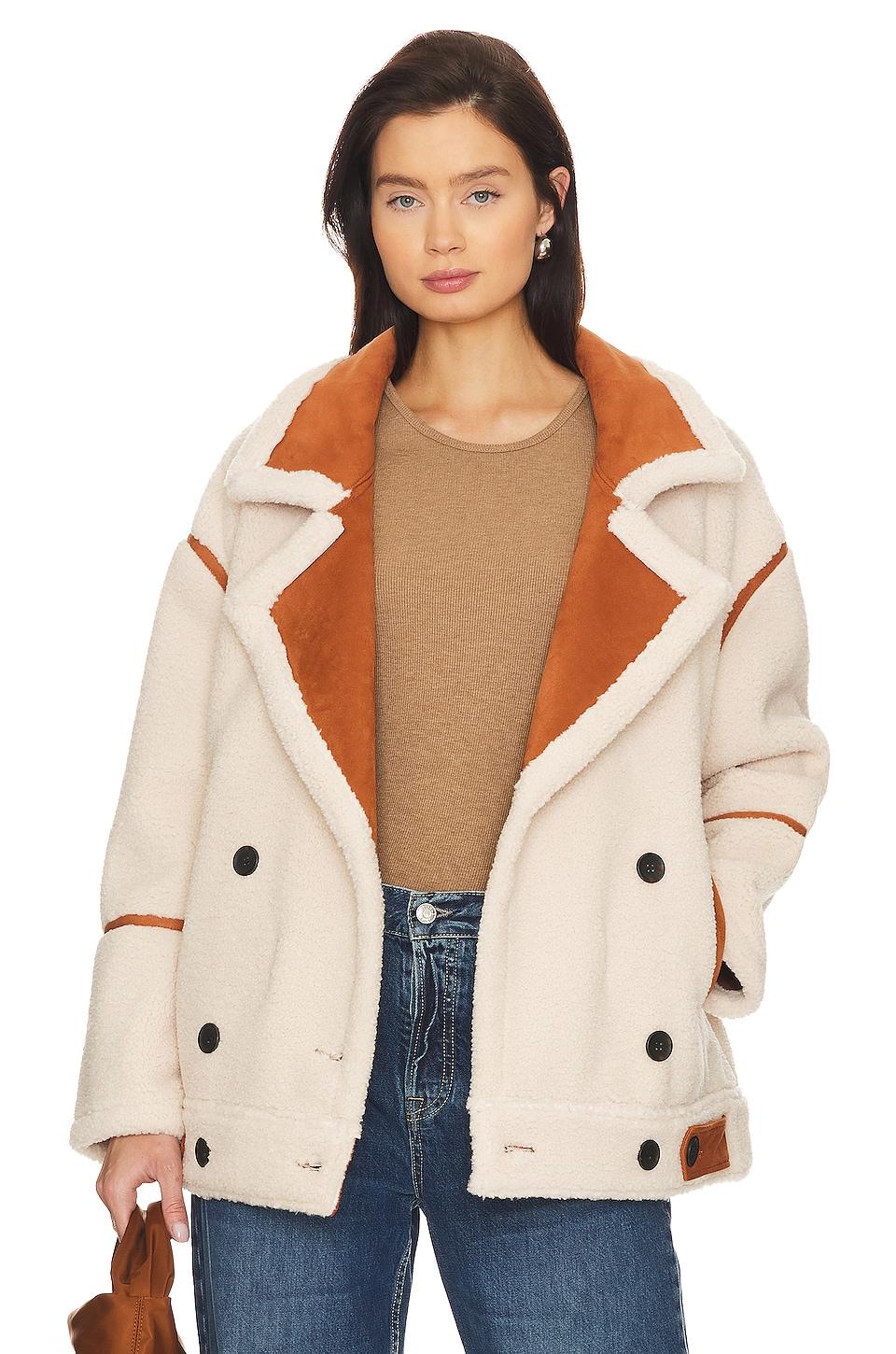 faux fur teddy coat