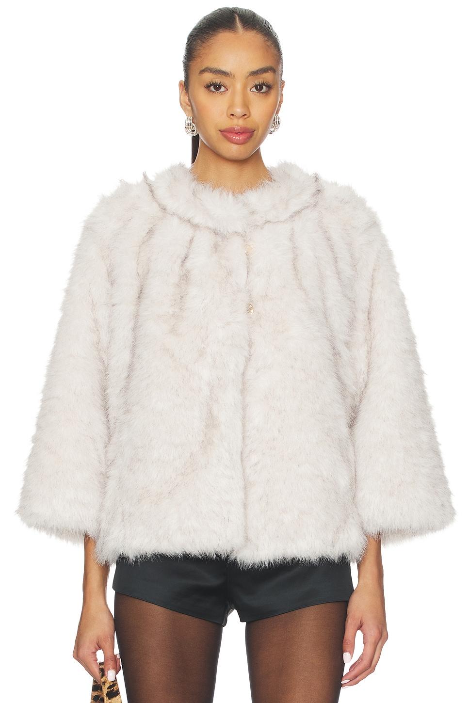 faux fur topper