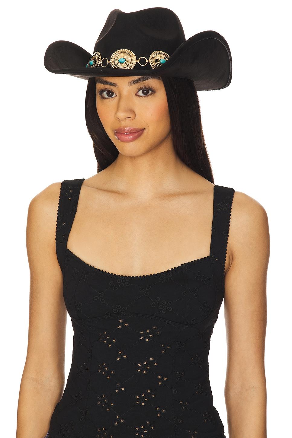 faux suede dixie cowboy hat