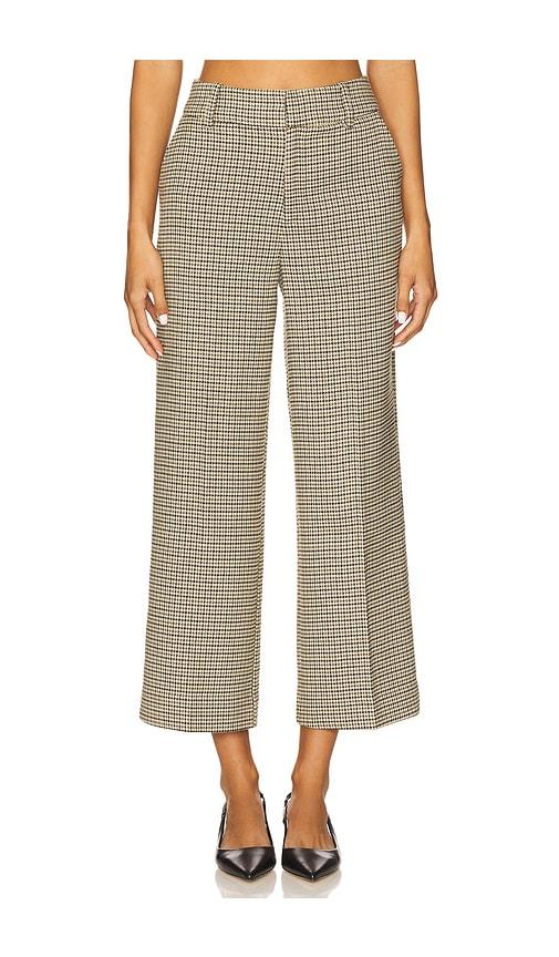 favorite daughter cropped fiona pant in green.