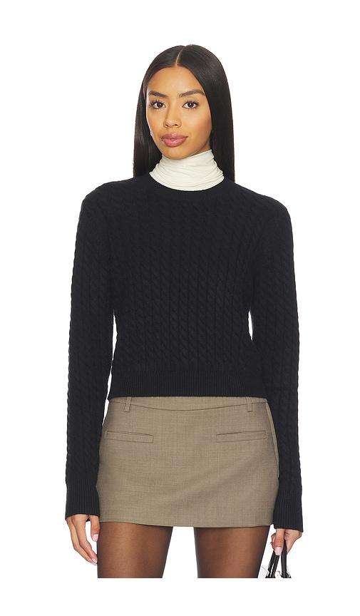 favorite daughter feel good sweater in black.