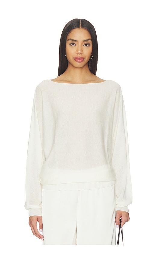 favorite daughter the effortless sweater in ivory.