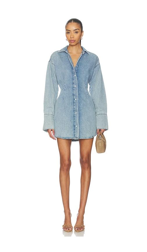 favorite daughter the eyes on me dress in blue.