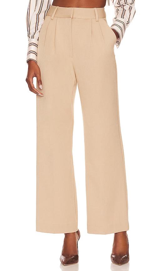 favorite daughter the favorite pant petite in beige.