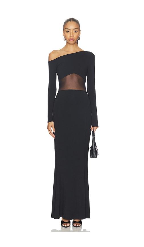 favorite daughter the hold me dress in black.