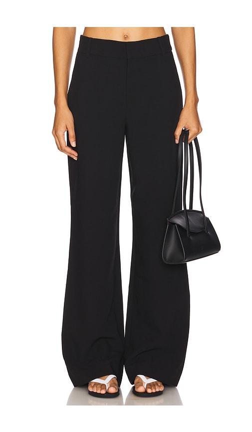 favorite daughter the jones wide leg pant in black.