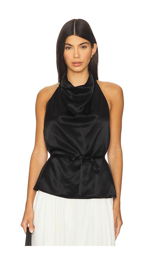 favorite daughter the ladies night top in black.