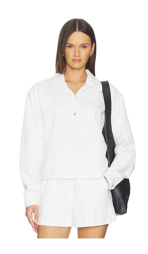 favorite daughter the laguna shirt in white.