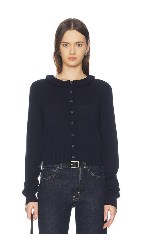 favorite daughter the meet the parents cardigan in navy.