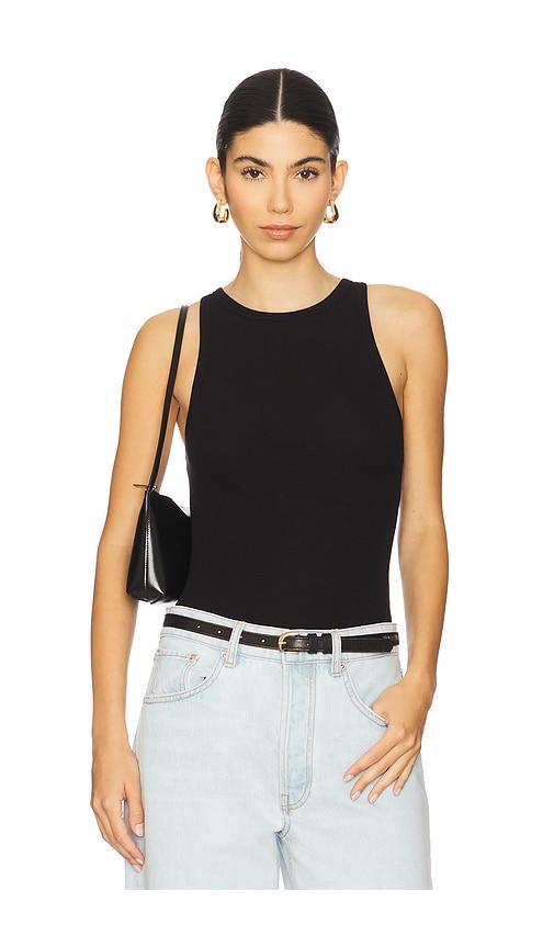 favorite daughter the perfect bodysuit in black.